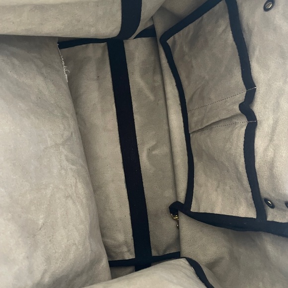 Kempton & Co Tote GM / US MAIL silver stipe - Picture 6 of 8